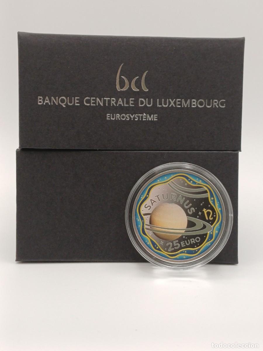 Euros: LUXEMBURGO 25 EUROS 2026 PLATA 999 - PROOF -SISTEMA SOLAR - SATURNO