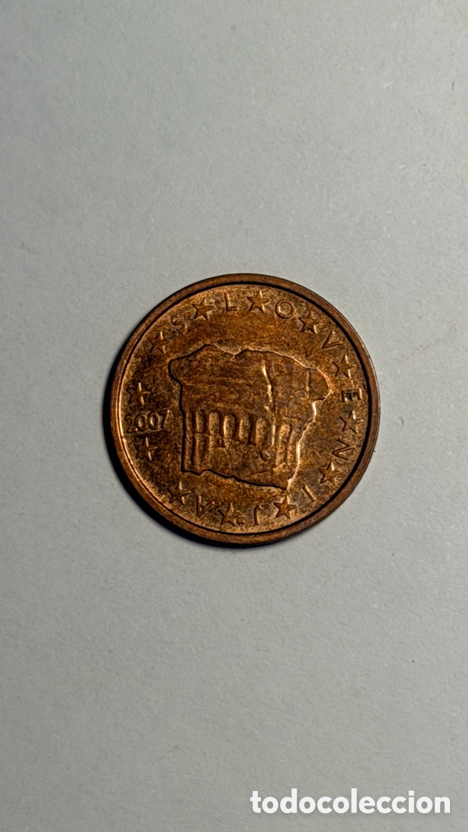 Euros: Moneda 2 c&eacute;ntimos Eslovenia | 2007 - Foto 1