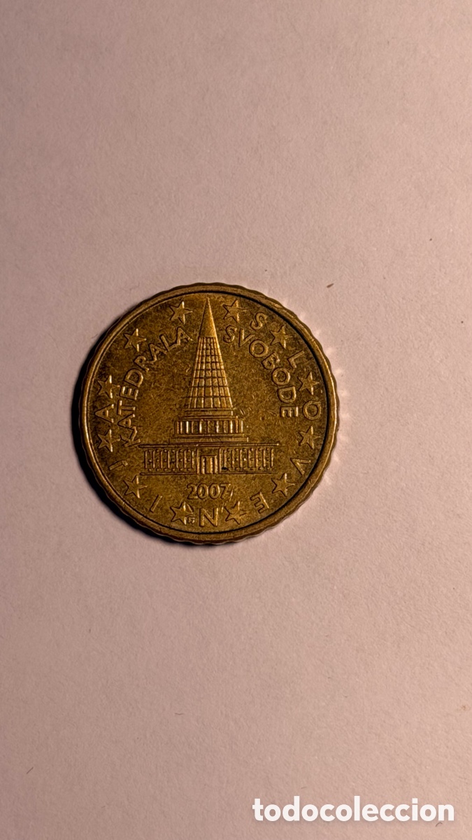 Euros: Moneda 10 c&eacute;ntimos Eslovenia | 2007
