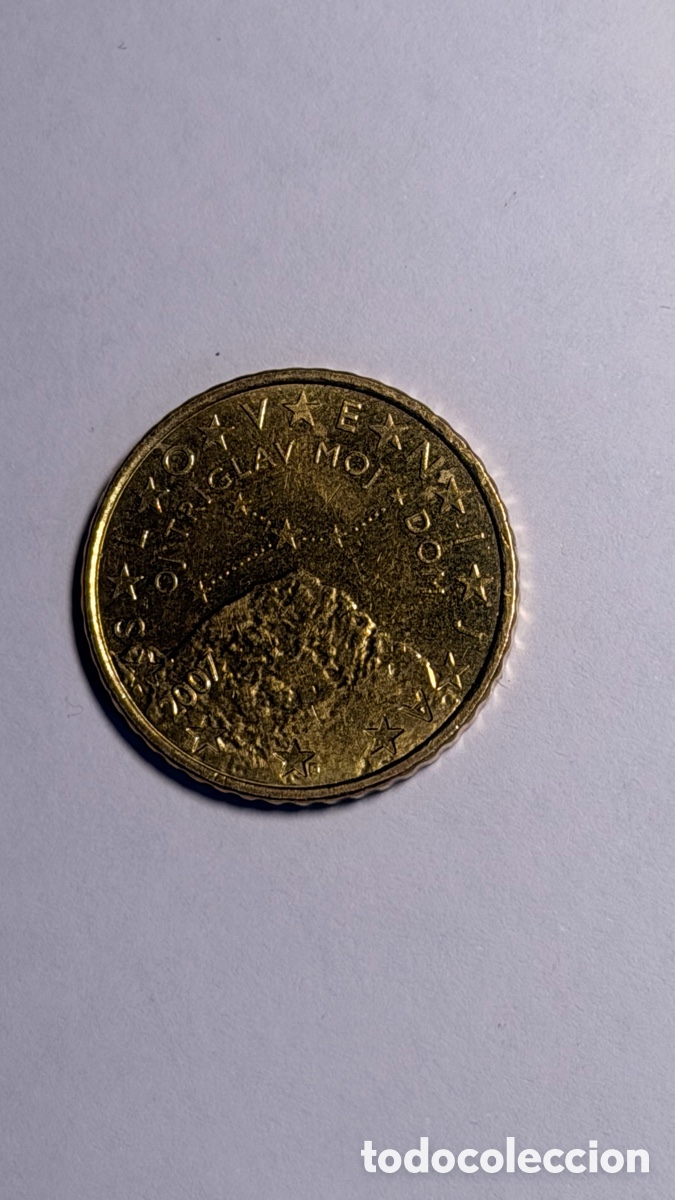Euros: Moneda 50 c&eacute;ntimos Eslovenia | 2007