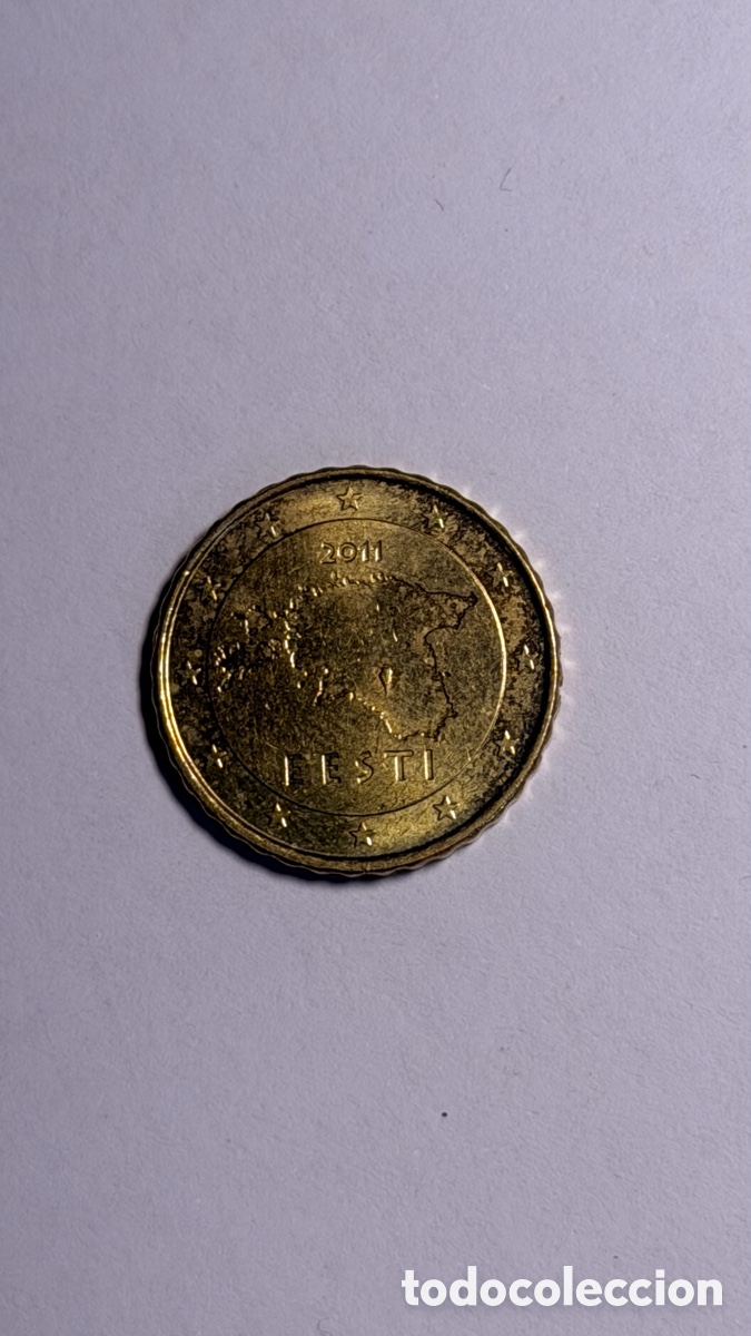 Euros: Moneda 10 centimos Estonia | 2011