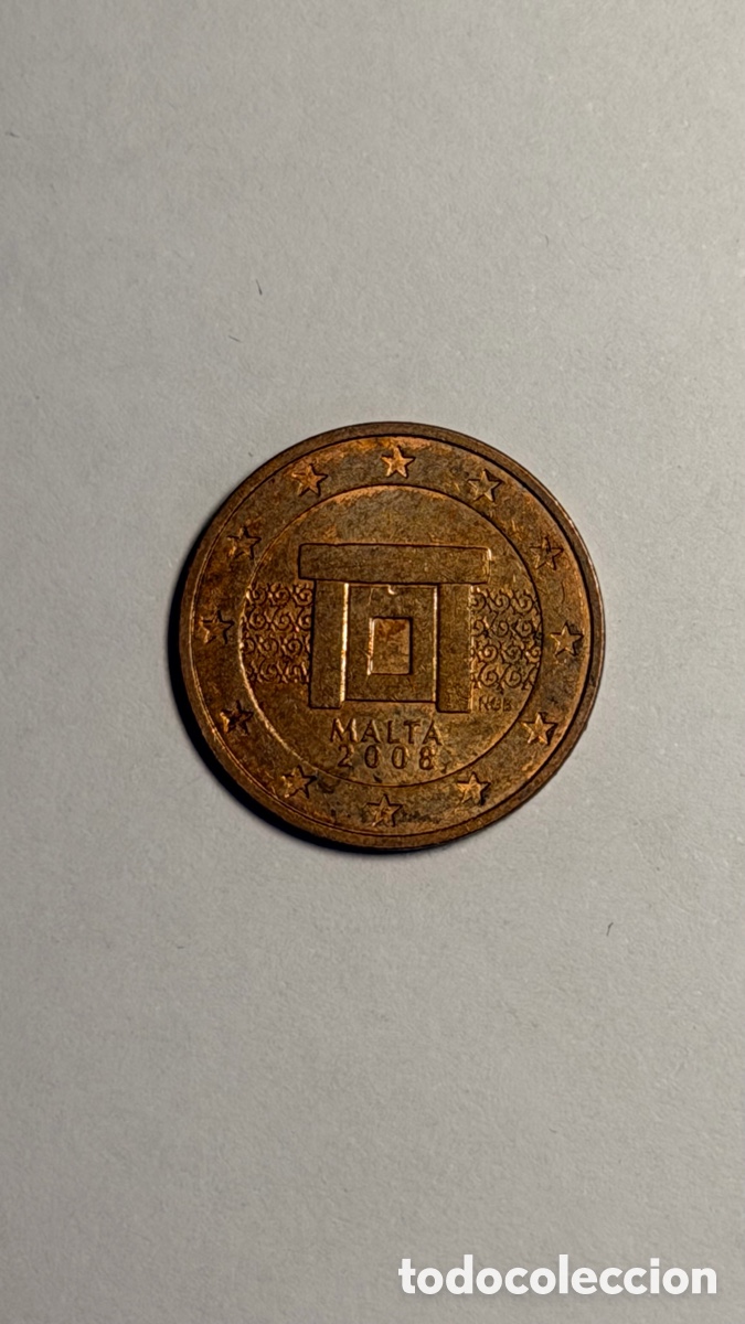 Euros: Moneda 2 centimos Malta | 2008