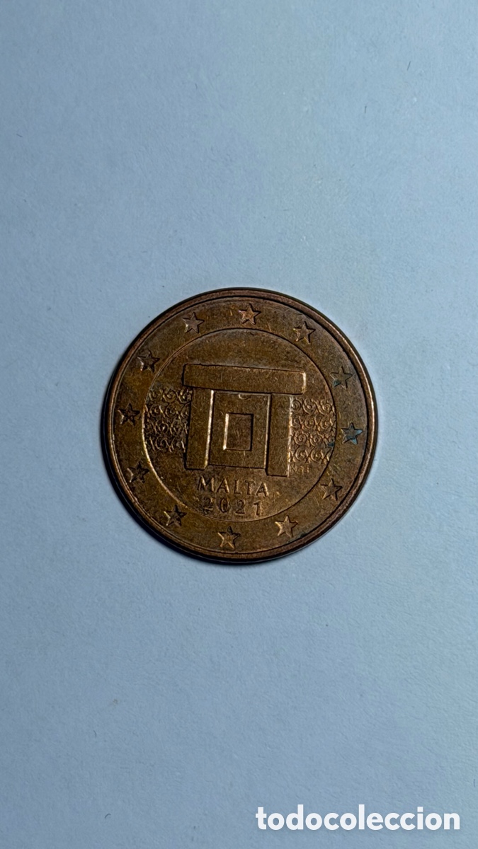 Euros: Moneda 5 centimos Malta | 2021 - Foto 1