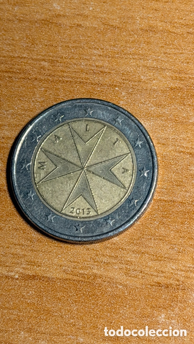 Euros: Moneda 2 euros Malta 2013 - Foto 1