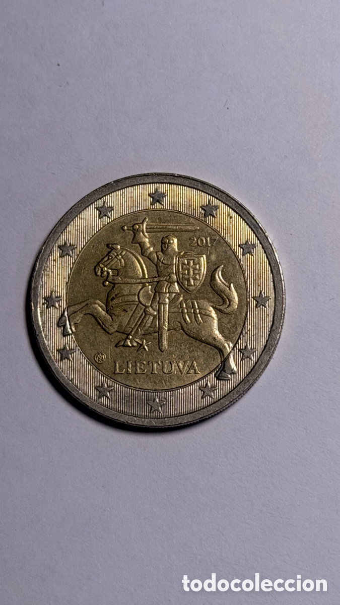Euros: Moneda 2 euros Lituania | 2017