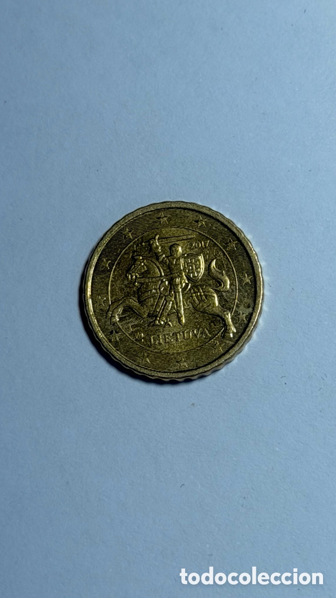 Euros: Moneda 10 centimos Lituania | 2017 - Foto 1