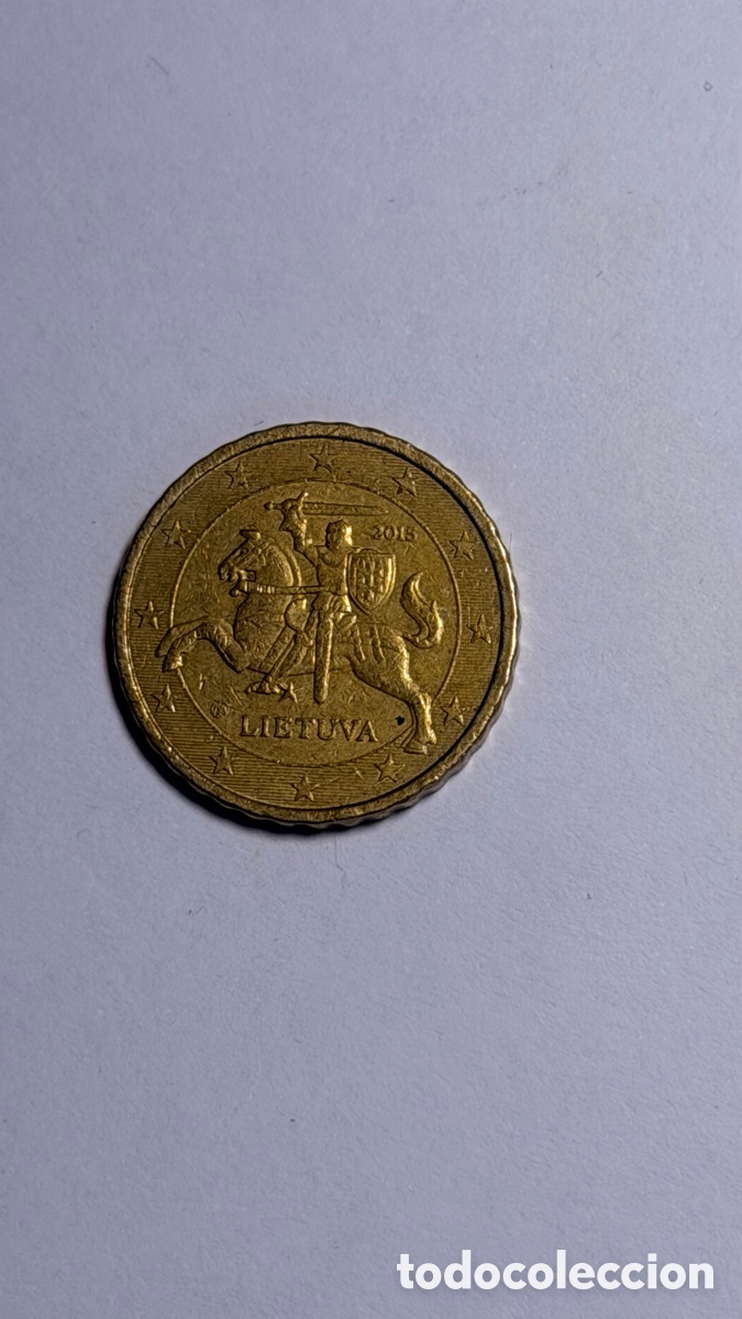 Euros: Moneda 10 centimos Lituania | 2015 - Foto 1
