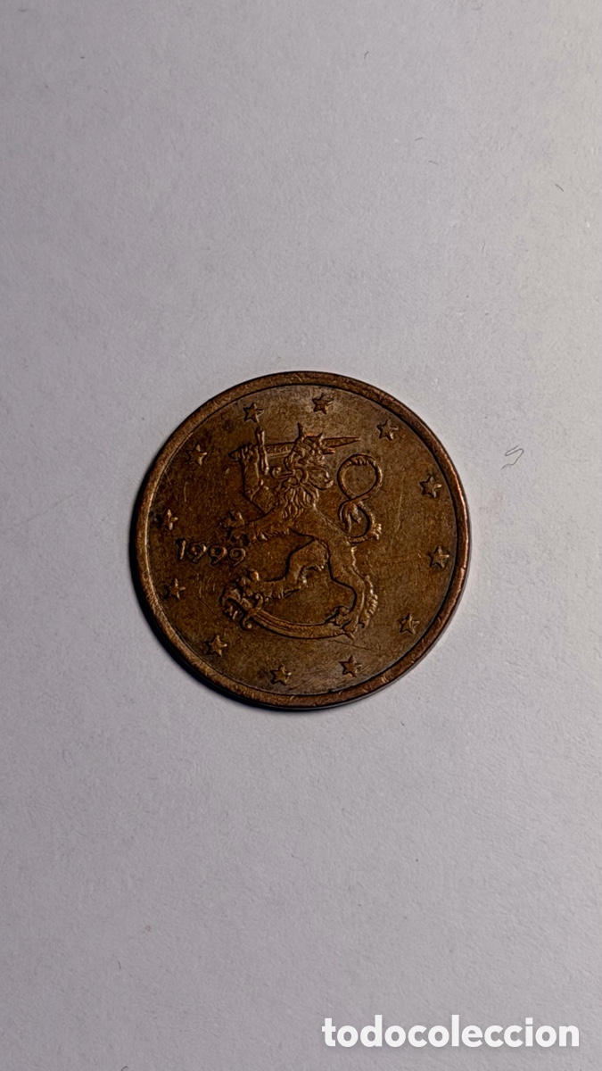 Euros: Moneda 5 centimos euro Finlandia | 1999