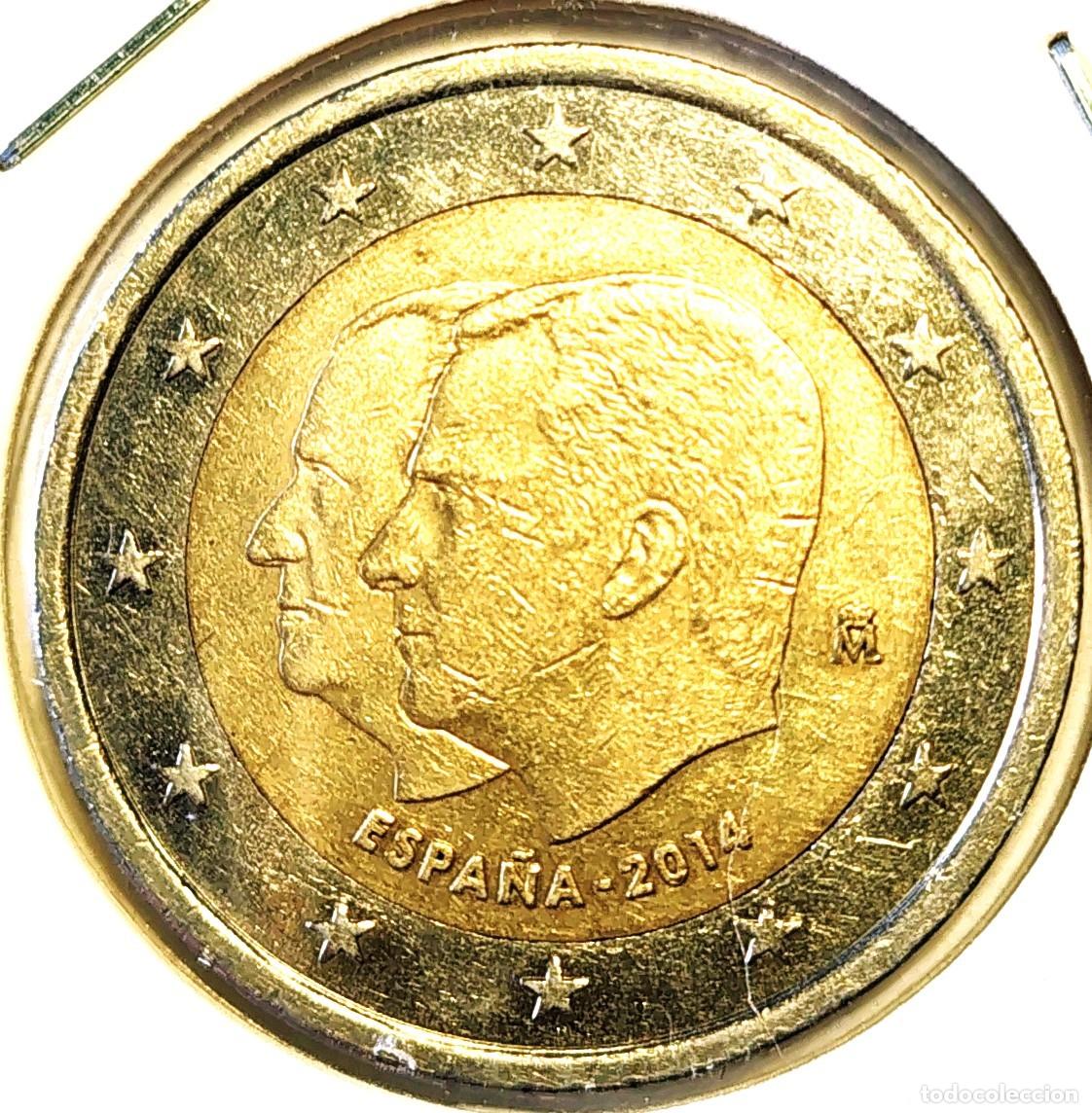Euros: ESPA&Ntilde;A (1999-) - 2 EUROS 2014 - PROCLAMACION DEL REY FELIPE VI - A - 8,50 GR. BIMETALICA