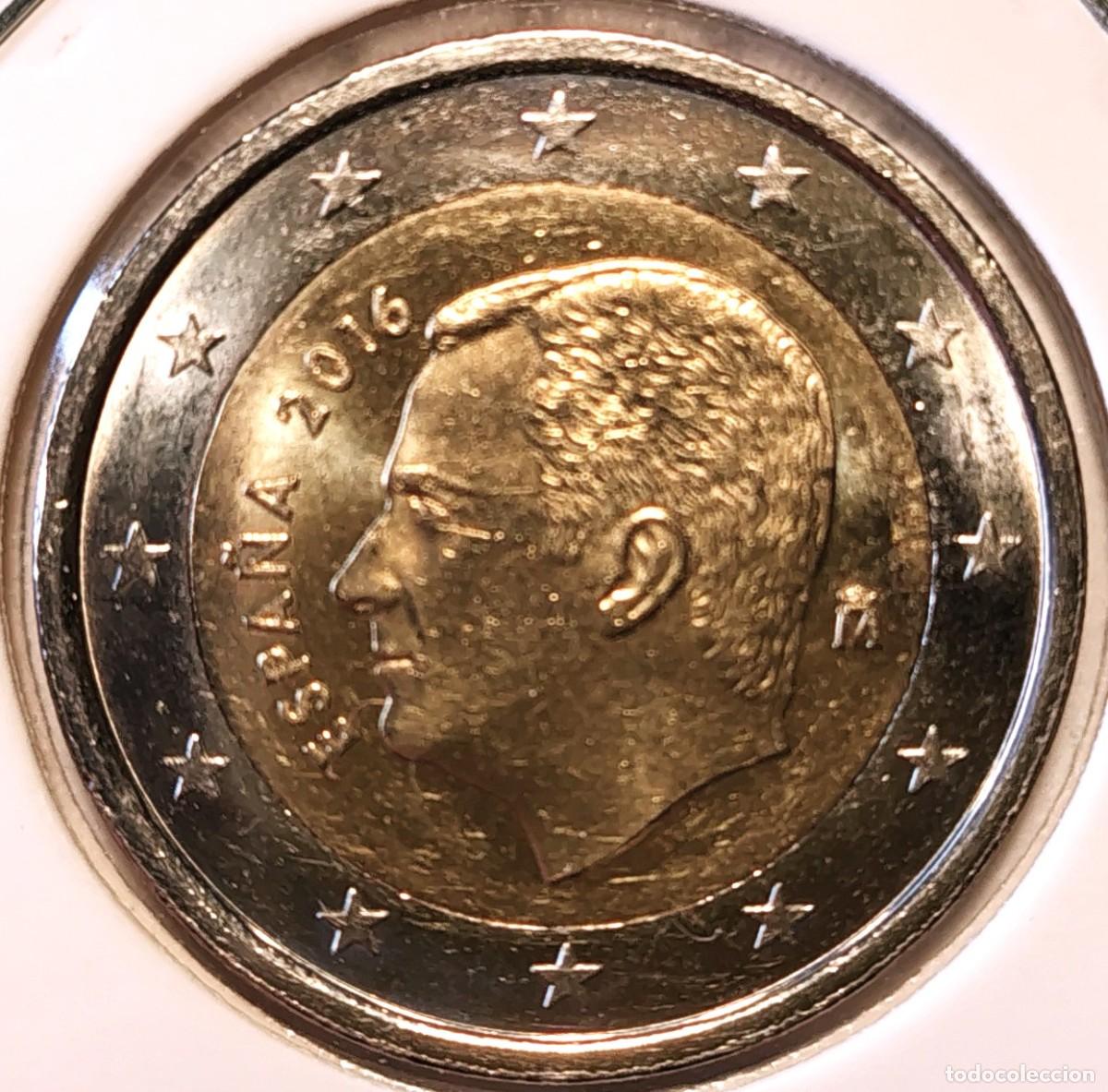 Euros: ESPA&Ntilde;A (1999-) - 2 EUROS 2016 - A - 8,50 GR. BIMETALICA - DIAMETRO 25,75 mm - KM#1375 - MB