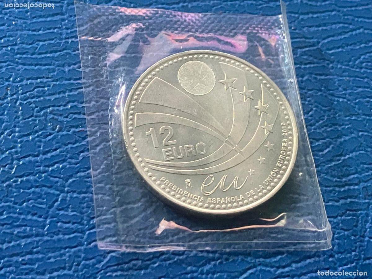 Euros: Espa&ntilde;a 2010 - 12 euros de plata - Presidencia UE, precintada