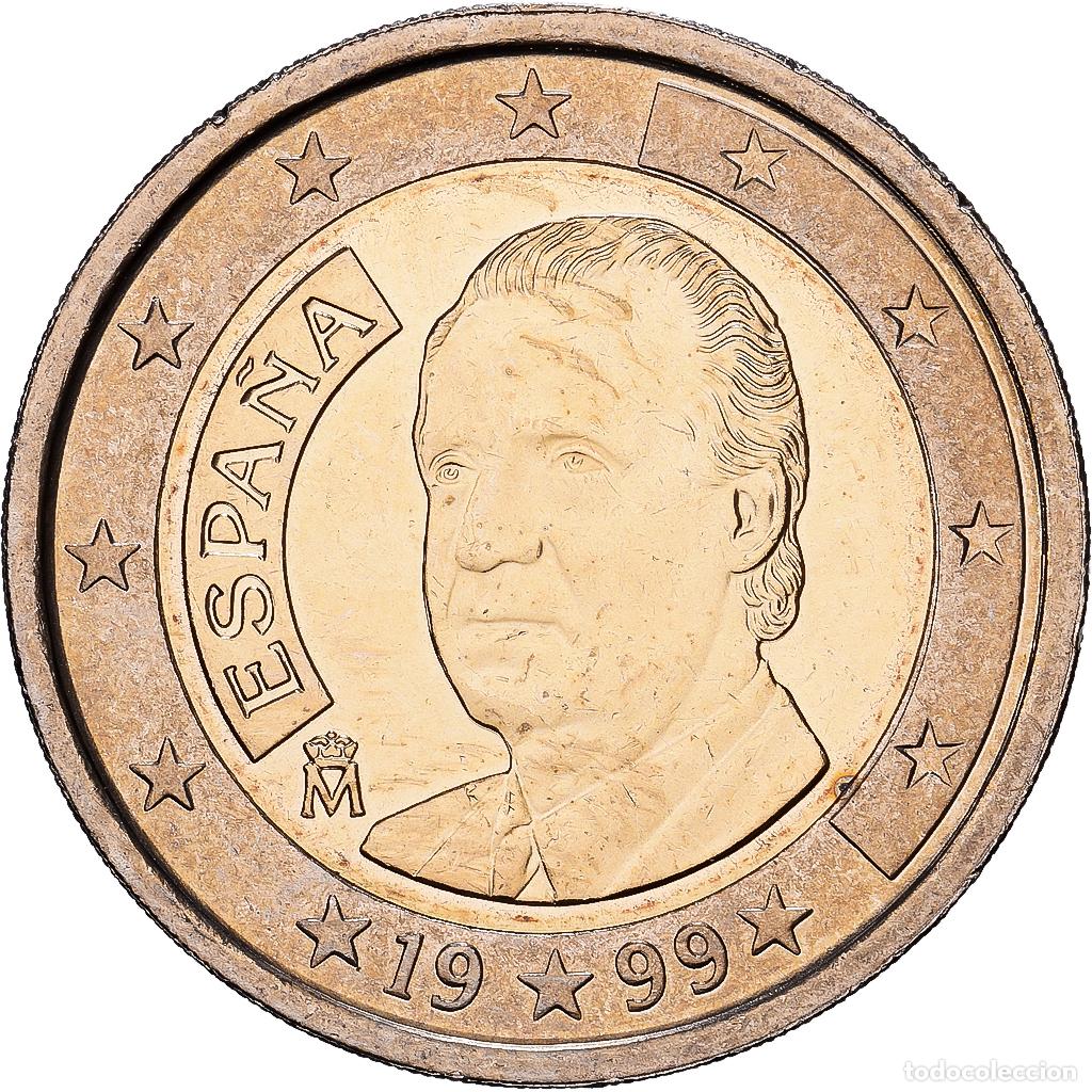 Euros: [#1551749] Espa&ntilde;a, Juan Carlos I, 2 Euro, 1999, Madrid, Bimet&aacute;lico, EBC+, KM:1047