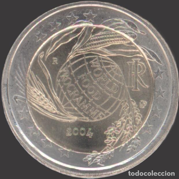 Euros: 2 Euro CC Italy 2004 World Food Programme UNC