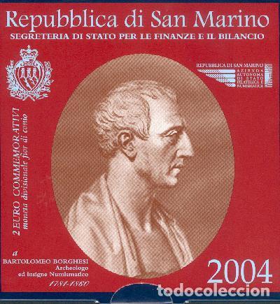 Euros: 2 Euro CC San Marino 2004 UNC in Folder