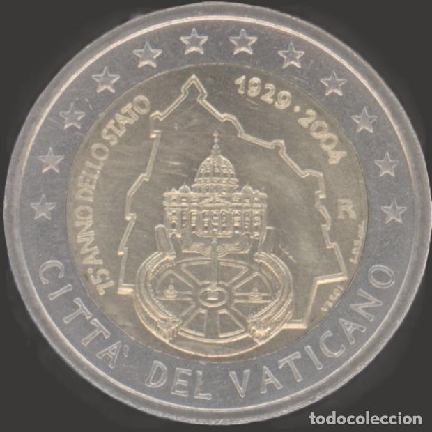 Euros: Vatican 2 Euro CC 2004 Vatican City in Capsule UNC
