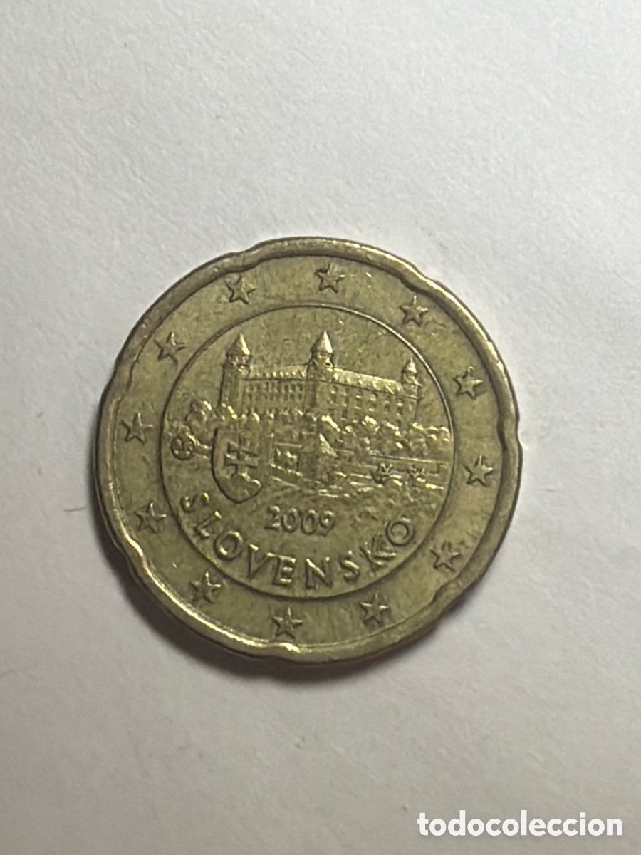 Euros: Moneda 20 centimos Eslovaquia | 2009