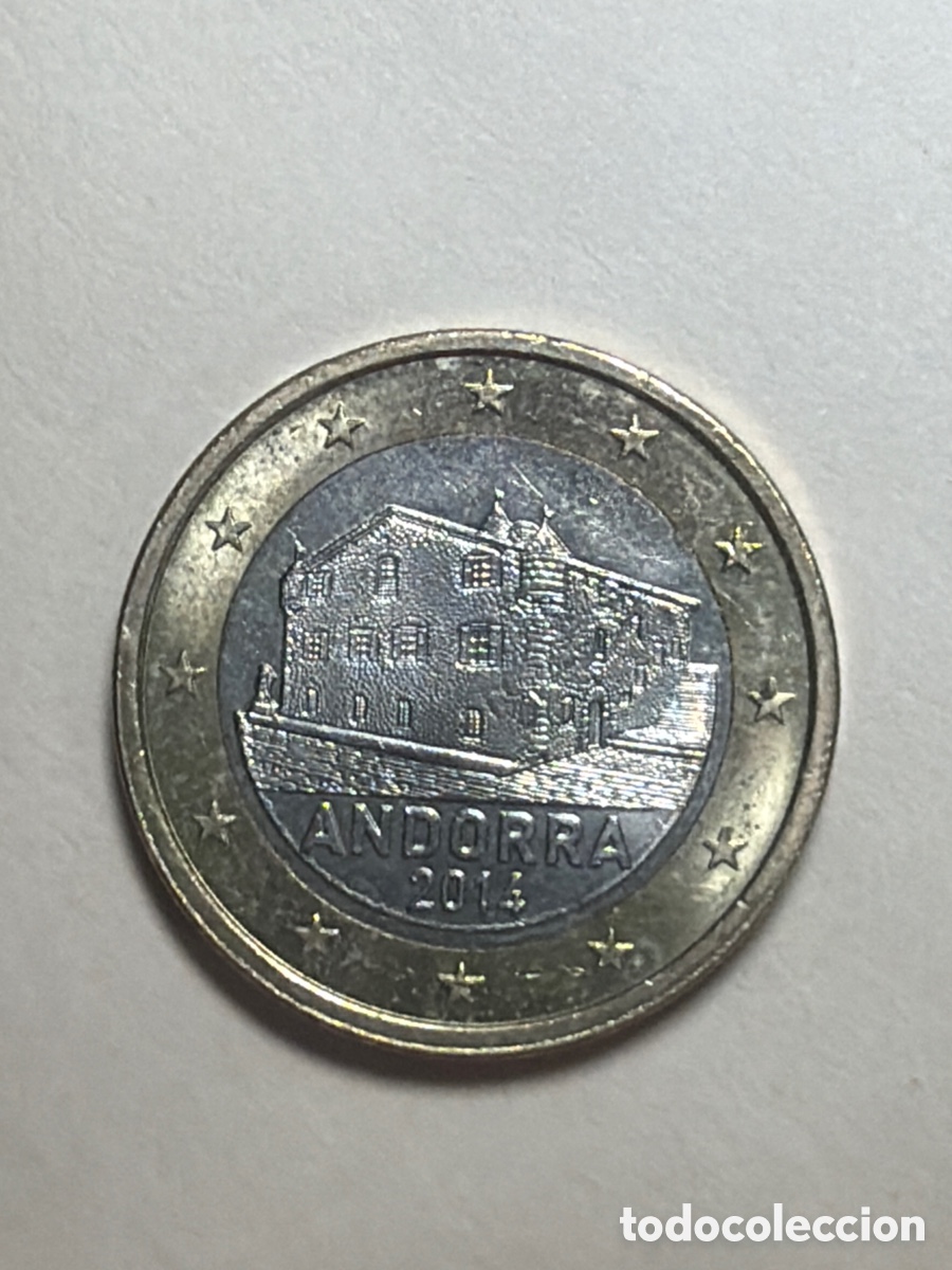 Euros: Moneda 1 euro Andorra | 2014