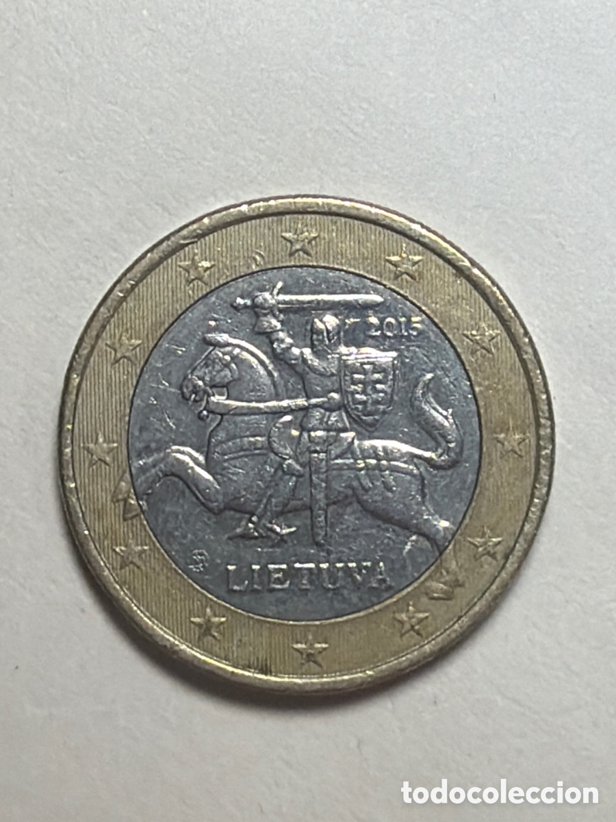 Euros: Moneda 1 euro Lituania | 2015