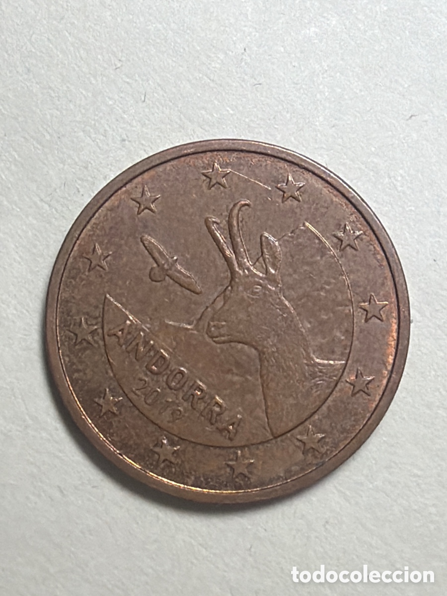 Euros: Moneda 2 c&eacute;ntimo Andorra | 2019