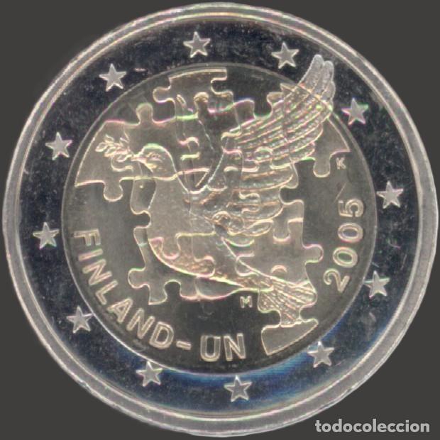 Euros: 2 Euro CC Finland 2005 UN - United Nations UNC