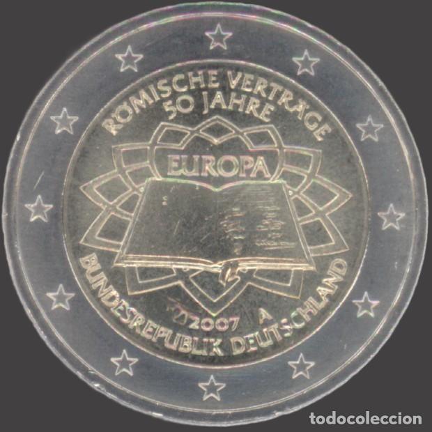 Euros: German A 2 Euro CC 2007 Treaty of Rome UNC