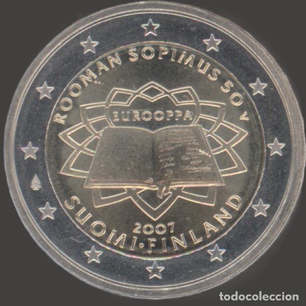 Euros: Finland 2 Euro CC 2007 Treaty of Rome UNC