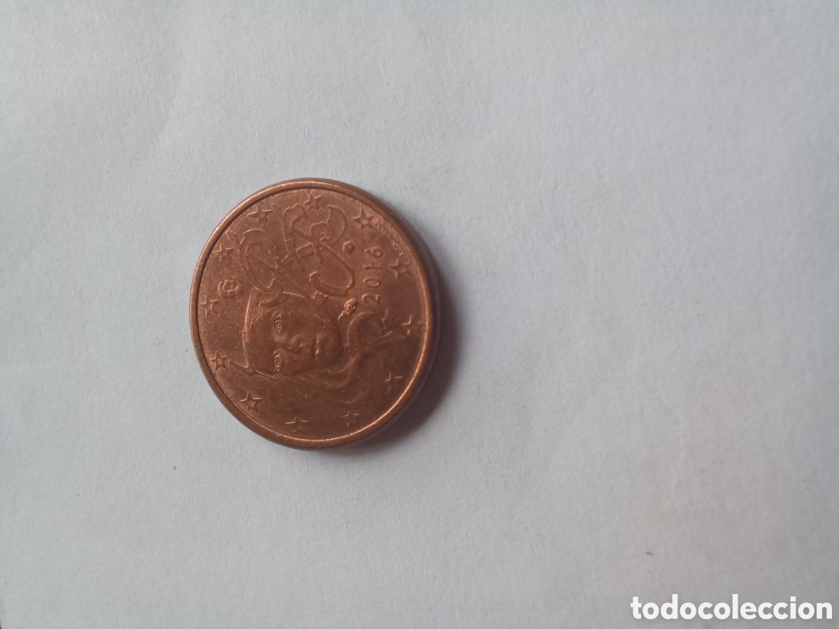 Euros: MONEDA 1 C&Eacute;NTIMO DE EURO FRANCIA - A&Ntilde;O 2016 (C&Eacute;RES)