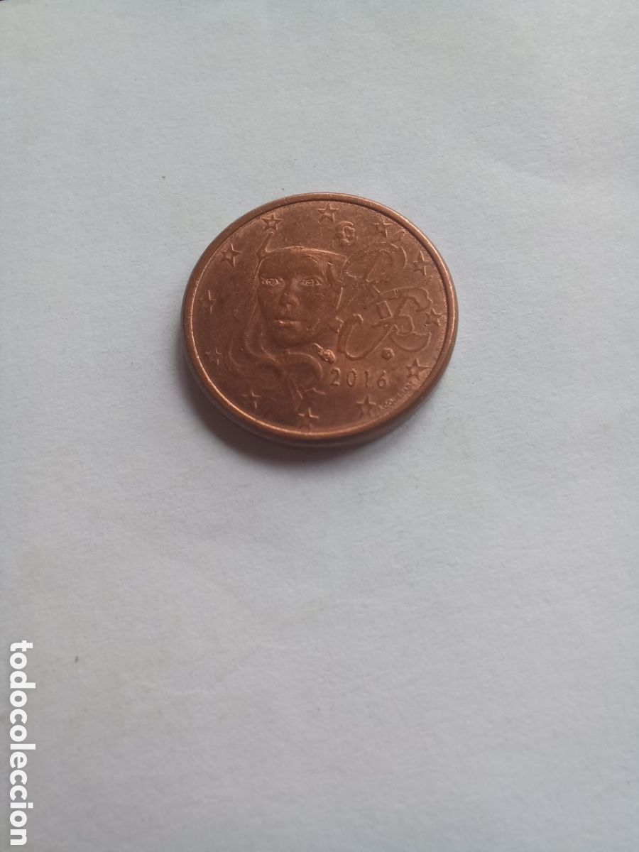 Euros: MONEDA 1 C&Eacute;NTIMO DE EURO FRANCIA - A&Ntilde;O 2016 (C&Eacute;RES)