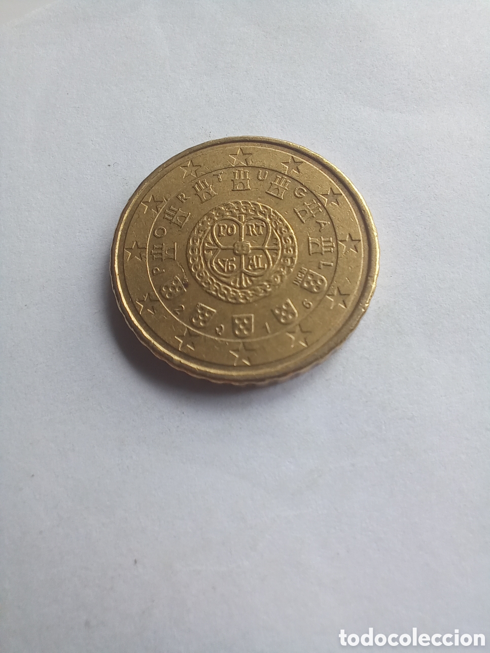 Euros: MONEDA 10 C&Eacute;NTIMOS DE EURO PORTUGAL - A&Ntilde;O 2016 (ANAGRAMA REAL)