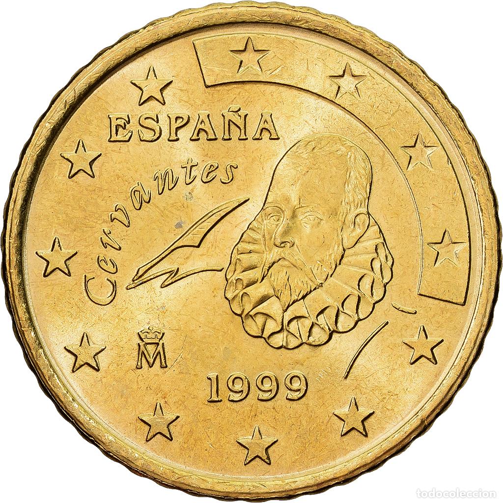 Euros: [#1552053] Espa&ntilde;a, Juan Carlos I, 50 Euro Cent, 1999, Madrid, Lat&oacute;n, EBC+, KM:1045