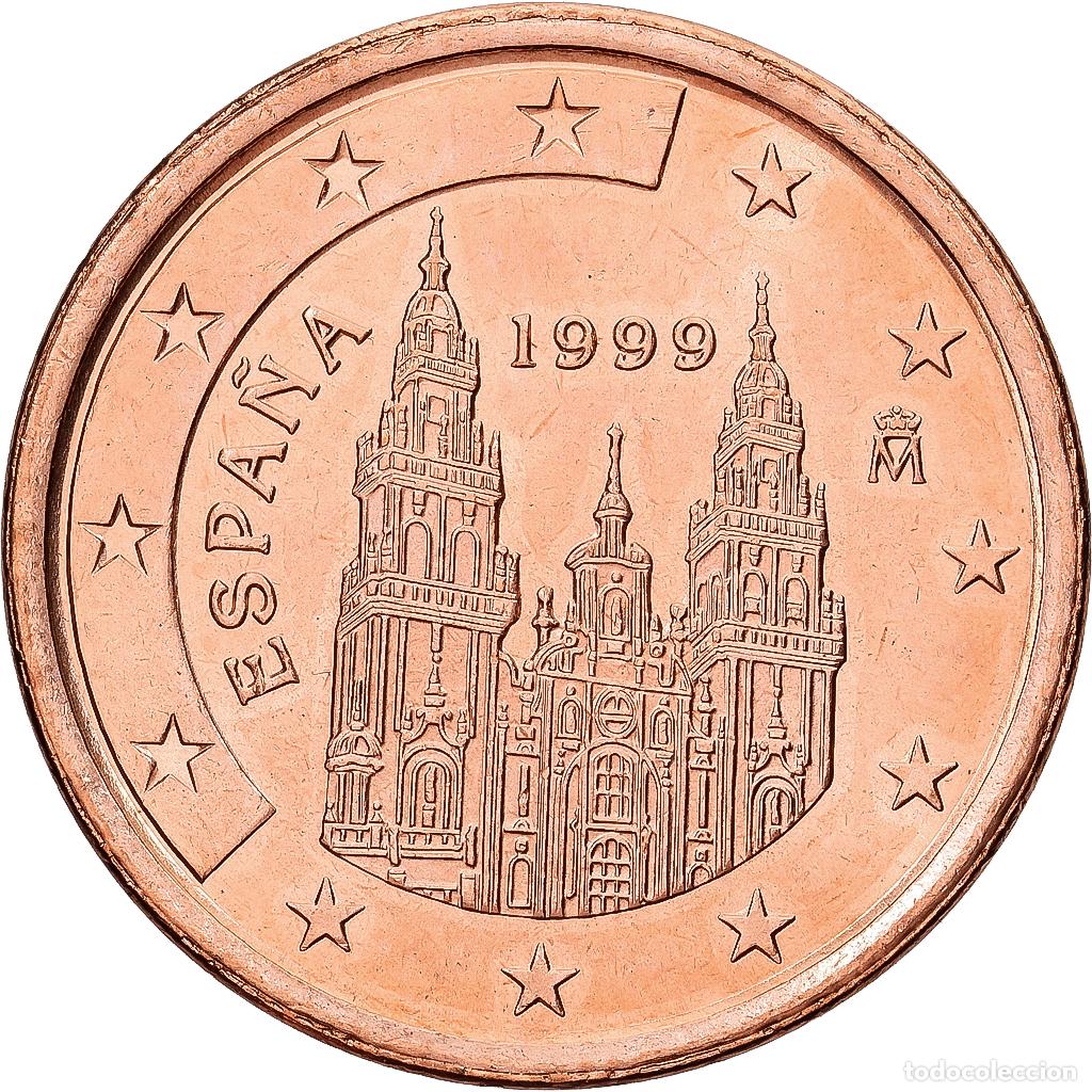 Euros: [#1552050] Espa&ntilde;a, Juan Carlos I, 5 Euro Cent, 1999, Madrid, Cobre chapado en acero, EBC+
