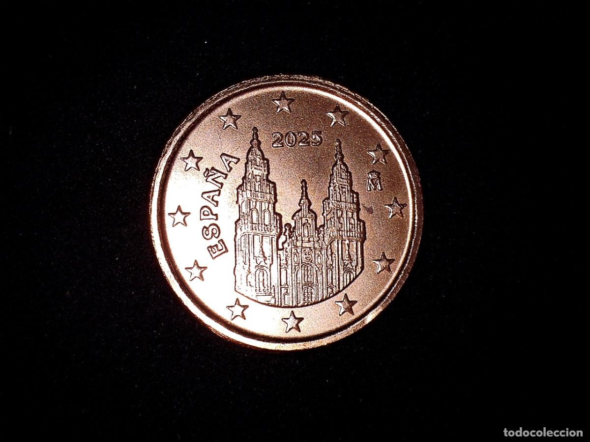 Euros: 1 CENTIMO EURO ESPA&Ntilde;A 2025 CENTIMOS CENT CIRCULADA - MONEDAS USADAS EUROS