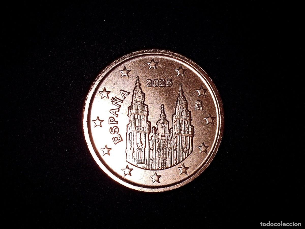 Euros: 1 CENTIMO EURO ESPA&Ntilde;A 2025 CENTIMOS CENT CIRCULADA - MONEDAS USADAS EUROS