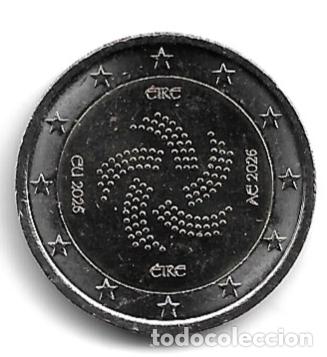 Euros: IRLANDA 2026. MONEDA DE 2 &euro; DEDICADA A LA PRESIDENCIA DE LA UE. SIN CIRCULAR.