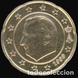 Euros: Belgium 20 cent 1999 from original set UNC
