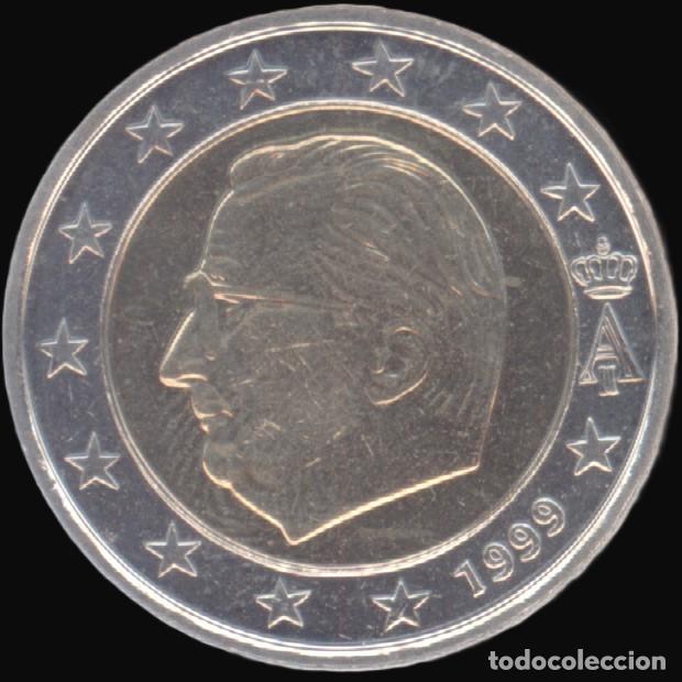 Euros: Belgium 2 Euro 1999 from original set UNC
