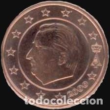 Euros: Belgium 2 cent 2000 UNC
