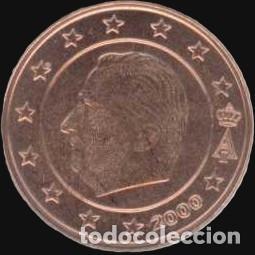 Euro: Belgium 5 cent 2000 from original set UNC