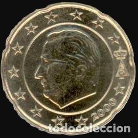 Euros: Belgium 20 cent 2000 UNC