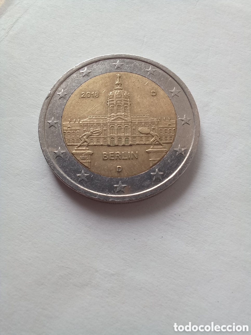 Euros: MONEDA 2 EUROS CONMEMORATIVOS ALEMANIA - A&Ntilde;O 2018, CECA D (PALACIO DE CHARLOTTEBURG)