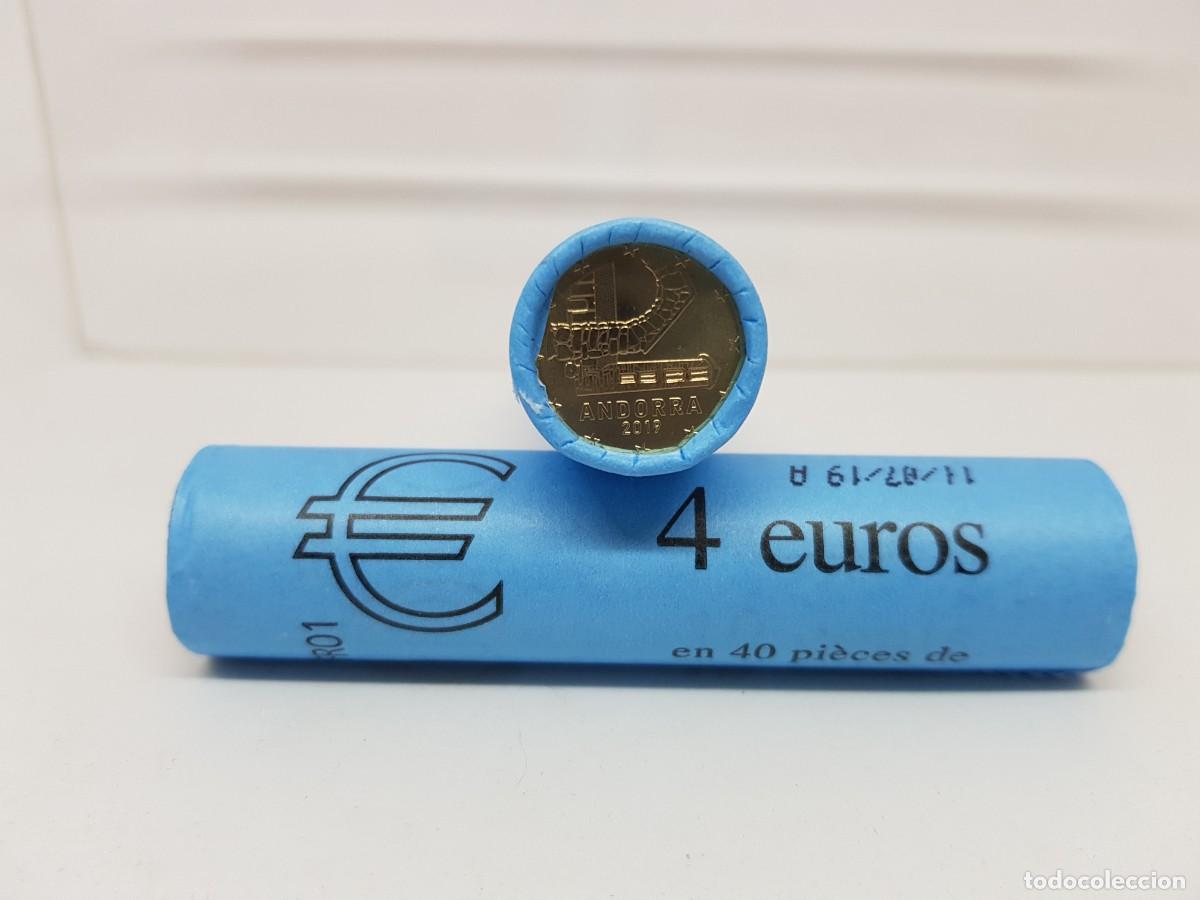 Euros: ANDORRA ROLLO 10 CENTIMOS 2019 - 40 MONEDAS - SIN CIRCULAR