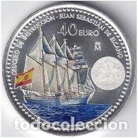 Euros: CREXP680 MONEDA ESPA&Ntilde;A 40&euro; 2025 LEONOR Y S. ELCANO EN BOLSA ORIGINAL