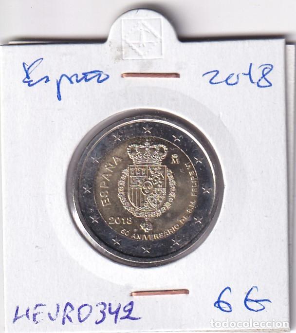 Euros: HEUR0342 MONEDA ESPA&Ntilde;A 2 EUROS 2018 (Felipe VI)