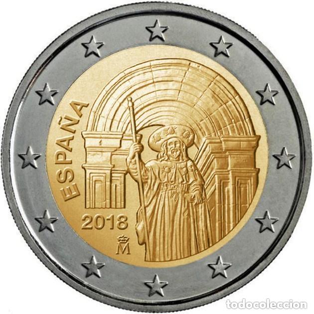 Euros: HEUR0343 MONEDA ESPA&Ntilde;A2 EUROS 2018 (Santiago Compostela)