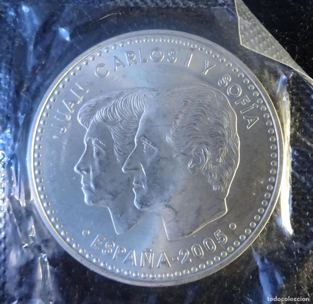 Euros: ESPA&Ntilde;A 12 EURO PLATA 2005 IV CENTENARIO PRIMERA EDICI&Oacute;N DE EL QUIJOTE. EN BOLSA FNMT