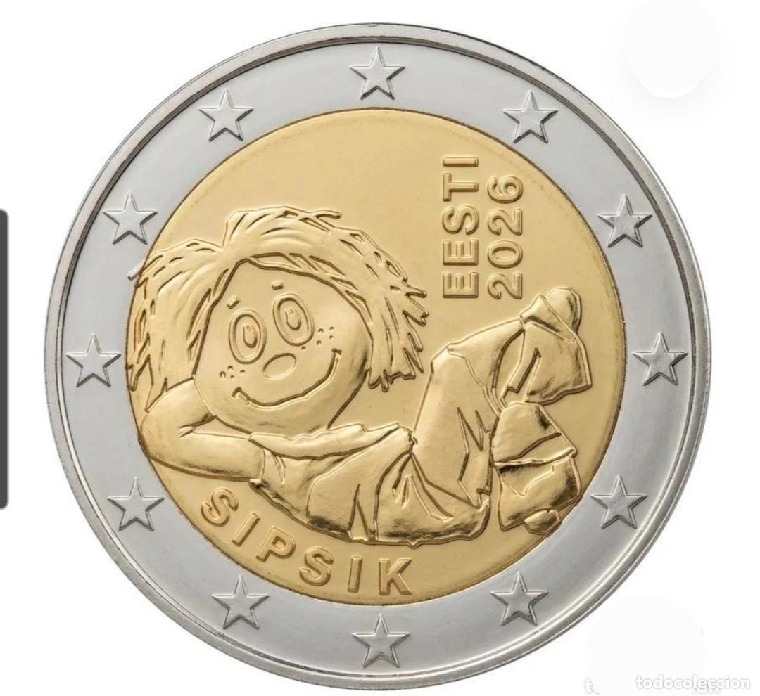 Euros: MONEDA 2 EUROS ESTONIA 2026 - SIPSIK - SIN CIRCULAR
