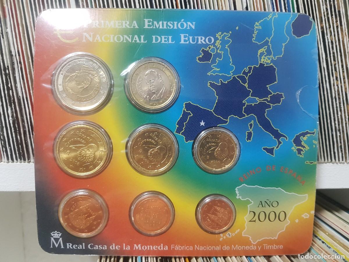 Euros: H) Juan Carlos I &rdquo;Primera Emisi&oacute;n Nacional del Euro&rdquo; A&ntilde;o 2000&rdquo; (FDC) - LEER DESCRIPCION