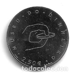 Euros: PORTUGAL 2016. MONEDA DE 2,50 &euro;. 2 1/2 &euro;. MUSEO DEL DINERO. SIN CIRCULAR
