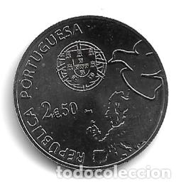 Euros: PORTUGAL 2015. MONEDA DE 2,50 &euro;. 2 1/2 &euro;. 70 A&Ntilde;OS DE PAZ. SIN CIRCULAR
