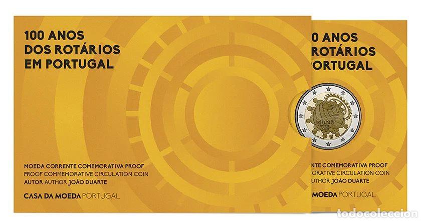 Euros: PORTUGAL 2 E. 2026 - PROOF - CONM. 100 A&Ntilde;OS ROTARY CLUB DE PORTUGAL